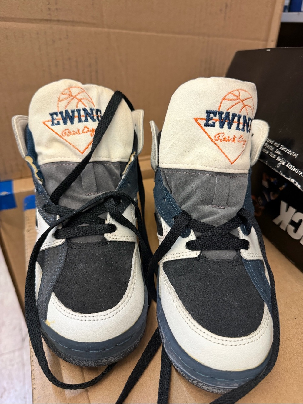 Vintage OG Patrick Ewing Boomer Mid